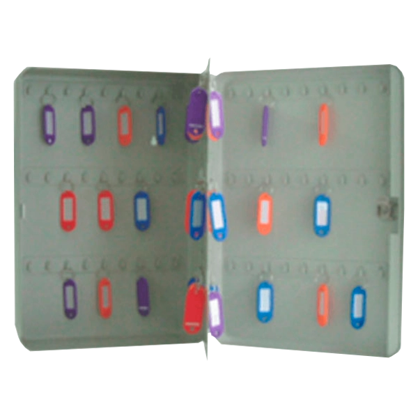 Porta-Chaves KB 105 – aberto, mostrando o interior